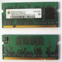 Модуль памяти для ноутбуков 256MB DDR2 SODIMM PC3200 (Северск)