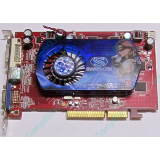 Б/У видеокарта 512Mb DDR2 ATI Radeon HD2600 PRO AGP Sapphire (Северск)