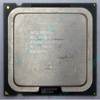 Процессор Intel Celeron D 345J (3.06GHz /256kb /533MHz) SL7TQ s.775 (Северск)