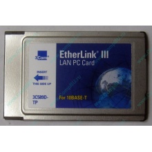Сетевая карта 3COM Etherlink III 3C589D-TP (PCMCIA) без LAN кабеля (без хвоста) - Северск